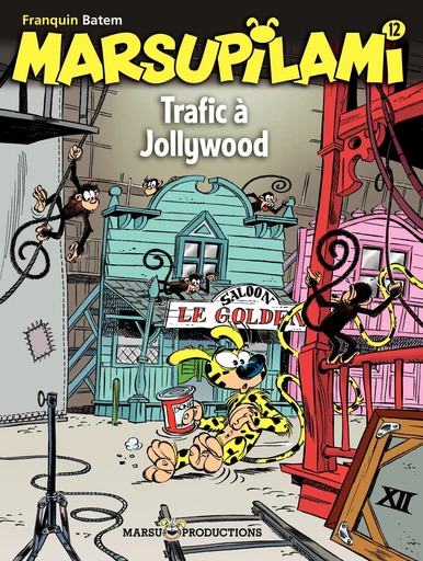 Marsupilami – tome 12 - Trafic à Jollywood -  Batem - Marsu