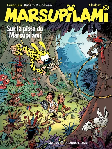 Marsupilami – tome 25 - Sur la piste du Marsupilami - Stéphane Colman - Marsu