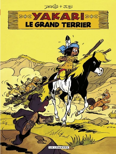 Yakari - Tome 10 - Le Grand terrier -  Job,  Derib - Le Lombard