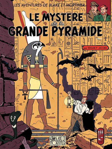 Blake et Mortimer - Tome 4 - Le Mystère de la Grande Pyramide 1/2 -  Edgar P. Jacobs - Dargaud