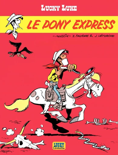 Lucky Luke - Tome 28 - Le Pony Express - Xavier Fauche, Jean Leturgie - Lucky Comics