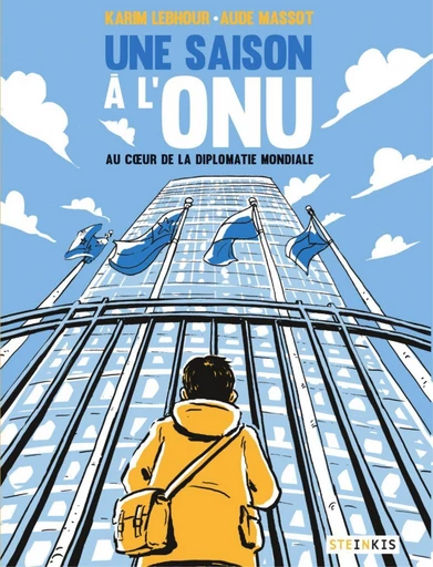 Une saison à l'ONU - Karim Lebhour - Steinkis BD