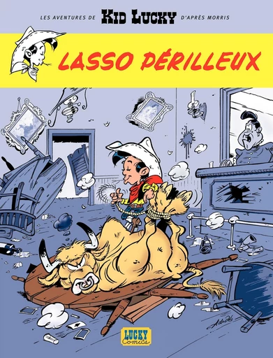 Les aventures de Kid Lucky d'après Morris - Tome 2 - Lasso périlleux -  Achdé - Lucky Comics