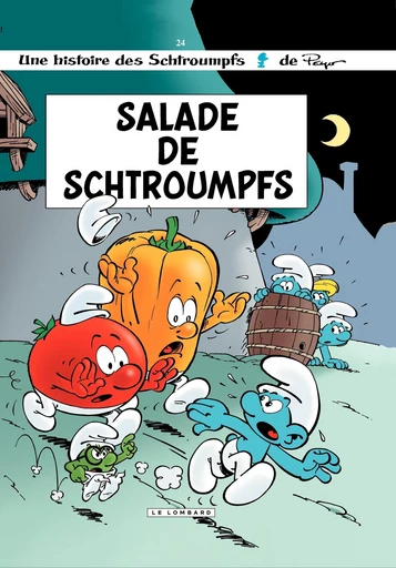 Les Schtroumpfs - Tome 24 - Salade de Schtroumpfs -  Borecki - Le Lombard