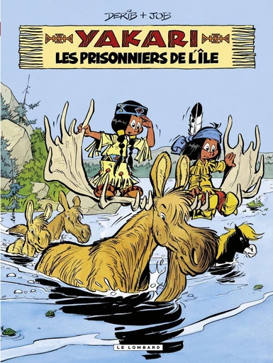 Yakari - Tome 9 - Les Prisonniers de l'île -  Job,  Derib - Le Lombard