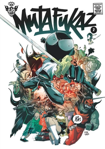 Mutafukaz - Tome 2 - Troublants trous noirs -  RUN - Ankama