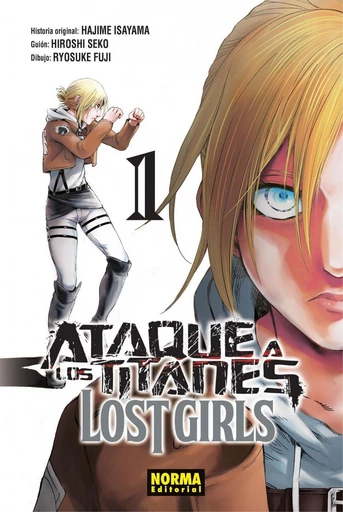 Ataque a los titantes Lost Girls 1 - Koji Seko, Ryosuke Fuji Hajime Isayama - Norma