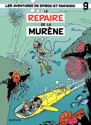 Spirou et Fantasio - Tome 9 - Le repaire de la Murène -  Franquin - Dupuis