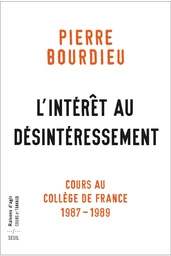 L'Intérêt au désintéressement