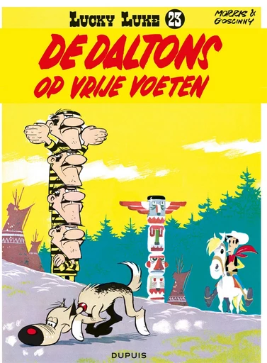 De Daltons op vrije voeten -  Goscinny - Standaard Uitgeverij