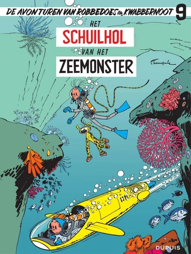 Het schuilhol van het zeemonster - André Franquin - Standaard Uitgeverij