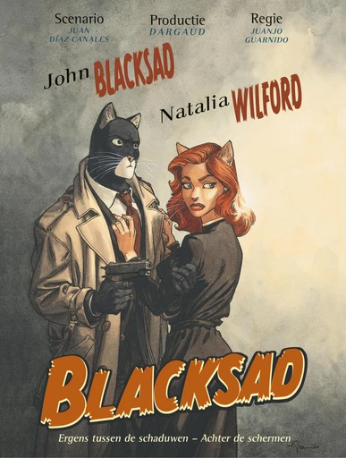 Blacksad - Achter de schermen - Juan Díaz Canales - Standaard Uitgeverij