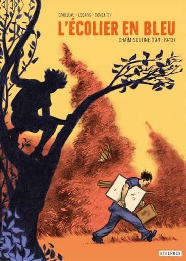 L'écolier en bleu - Chaïm Soutine - Fabien Grolleau, Joël Legars - Steinkis BD