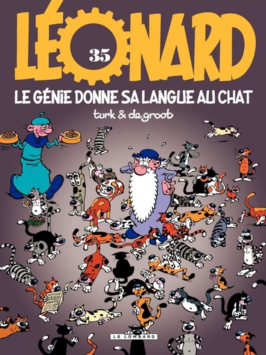 Léonard - Tome 35 - Le Génie donne sa langue au chat - De Groot - Le Lombard