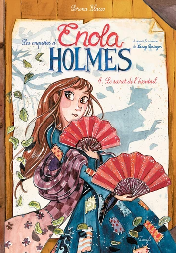 Enola Holmes - Tome 4 - Le secret de l'éventail -  Serena Blasco - Jungle