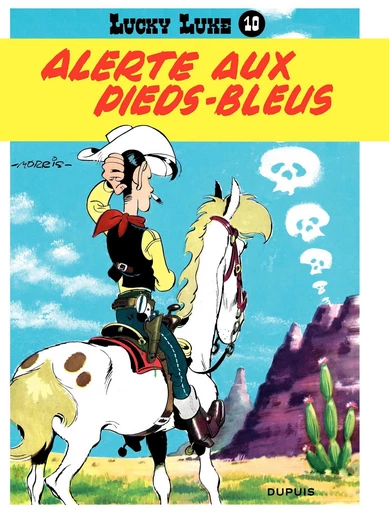 Lucky Luke - Tome 10 - Alerte aux Pieds-Bleus -  Morris - Dupuis