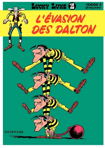 Lucky Luke - Tome 15 - L'évasion des Dalton -  Goscinny - Dupuis