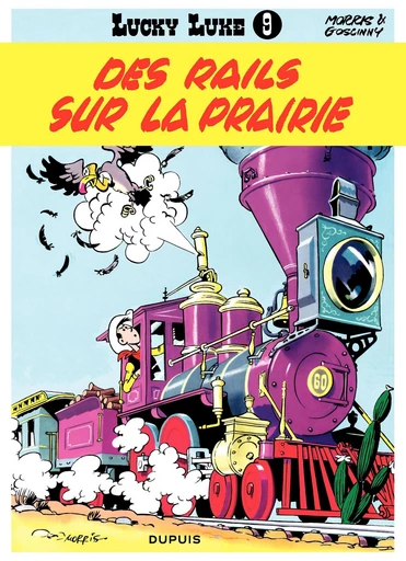 Lucky Luke - Tome 9 - Des rails sur la prairie -  Goscinny - Dupuis