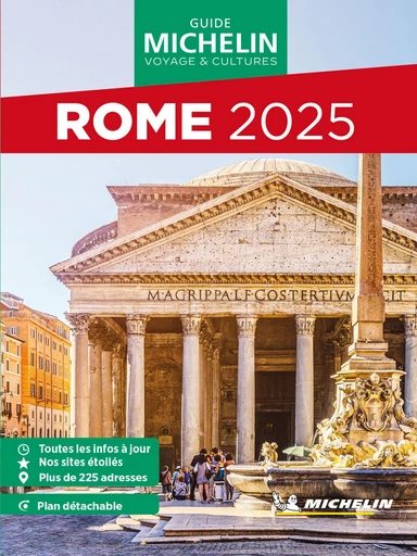 Guide Vert WE&GO Rome 2025 -  Collectif - Michelin