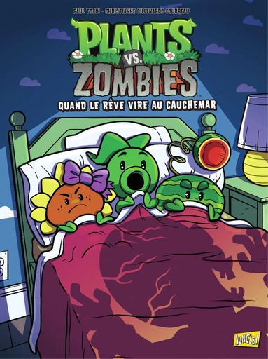 Plants vs Zombies - Tome 19 - Quand le rêve vire au cauchemar - Paul Tobin - Jungle