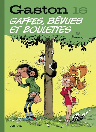 Gaston - Tome 16 - Gaffes, bévues et boulettes -  Franquin - Dupuis