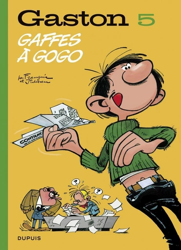 Gaston - Tome 5 - Gaffes à gogo -  Franquin - Dupuis