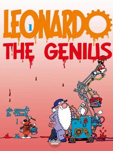 Léonard - Volume 1 - Leonardo the genius -  De Groot - Europe Comics