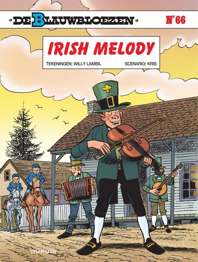 De Blauwbloezen - deel 66 - Irish Melody -  Kris - Standaard Uitgeverij