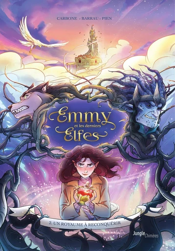 Emmy et les Derniers Elfes - Tome 2 -  Carbone,  Pien - Jungle