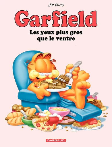 Garfield - Tome 3 - Les Yeux plus gros que le ventre - Jim Davis - Dargaud