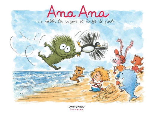 Ana Ana - Tome 23 - Le sable, les vagues et Touffe de poils - Dominique Roques - DARGAUD