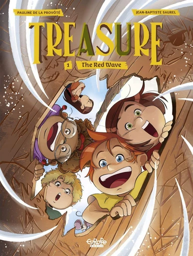 Treasure - Volume 1 - The Red Wave - Jean-Baptiste Saurel - Europe Comics