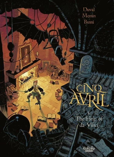 Cinq Avril - Volume 1 - The Heir of da Vinci - Bussi Michel, Fred Duval - Europe Comics