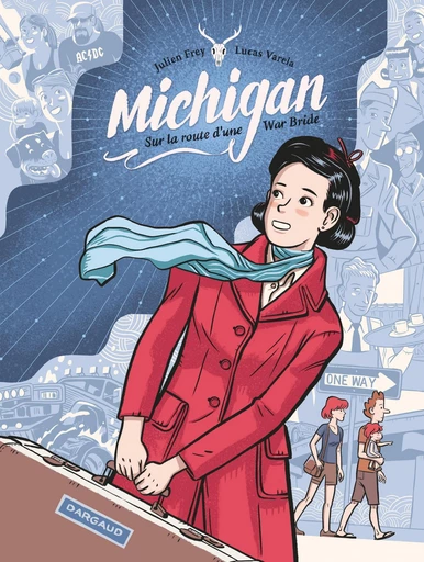 Michigan. Sur la route d'une War Bride -  Julien Frey - Dargaud