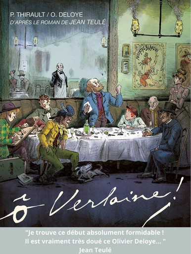 Ô Verlaine - Thirault Philippe - Steinkis BD