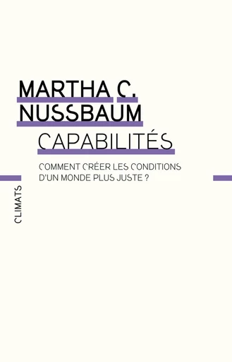 Capabilités - Martha Nussbaum - Climats