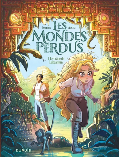 Les Mondes perdus - tome 1 - Le Crâne de Lubaantun -  Aucha - Dupuis