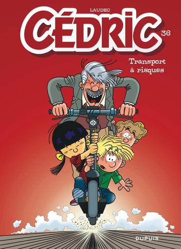 Cédric - tome 36 - Transport à risques -  Laudec - Dupuis