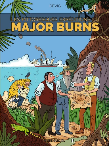 Les pittoresques expéditions du Major Burns -  Devig - Fluide Glacial