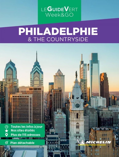 Guide Vert Week&GO Philadelphie -  Collectif - Editions Michelin