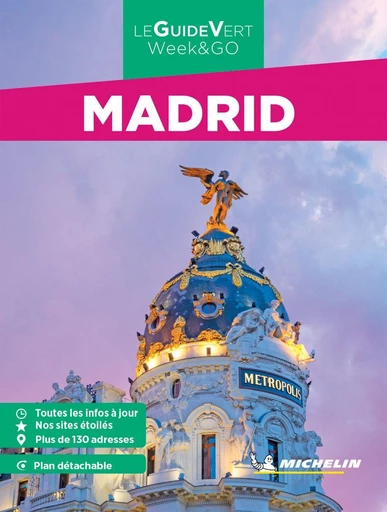 Guide Vert Week&GO Madrid -  Collectif - Editions Michelin