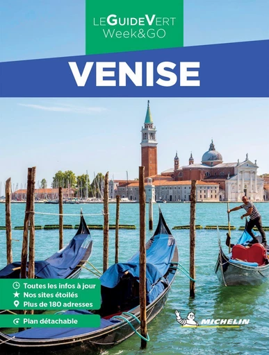 Guide Vert Week&GO Venise -  Collectif - Editions Michelin