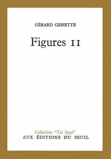 Figures 2 - Gérard Genette - Editions du Seuil