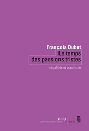 Le temps des passions tristes