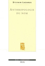 Anthropologie du nom