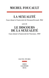 La sexualité - Cours donné à l'université de Clermont-Ferrand (1964)