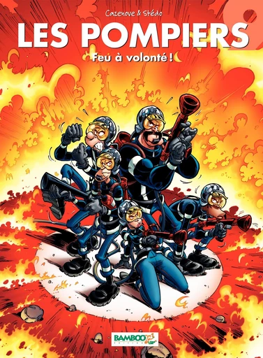 Les Pompiers - Tome 9 - Christophe Cazenove - Bamboo