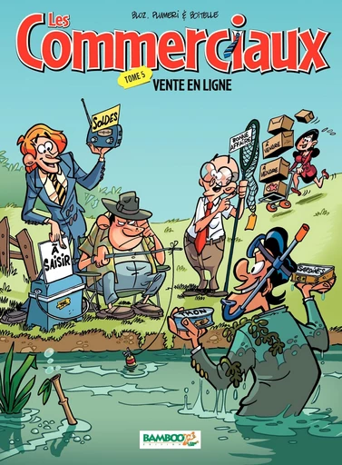 Les Commerciaux - Tome 5 - Arnaud Plumeri, Séverine Boitelle - Bamboo