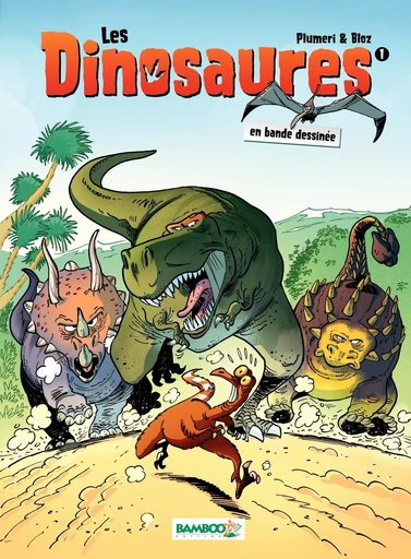 Les Dinosaures en BD - Tome 1 - Arnaud Plumeri - Bamboo