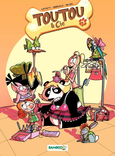 Toutou et cie - Tome 2 -  BRREMAUD, Mathieu Reynès - Bamboo